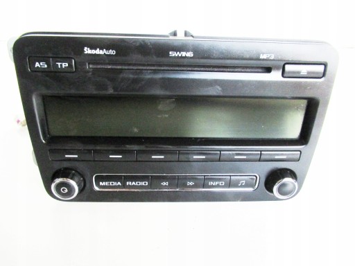 Радіо CD SKODA Fabia II 10-14R 5J0035161D - 1