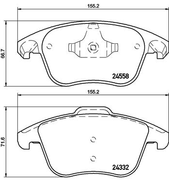 BREMBO ДИСКИ КОЛОДКИ P T CITROEN DS4 DS5 304MM - 4