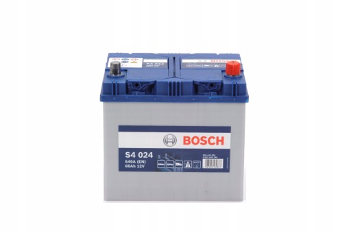 Akumulator BOSCH 12V 60Ah/540A S4 232x173x225 B00 - 9