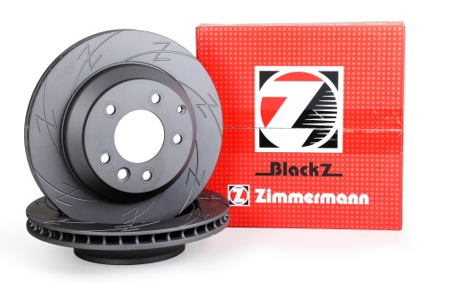Диски ZIMMERMANN BLACK Z-BMW 7 F01 F02 348mm - 1