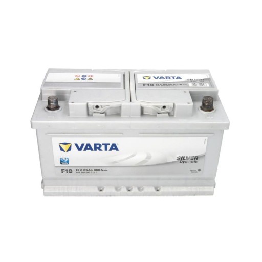 Акумулятор Varta Silver Dynamic 85Ah 800A P+ - 2