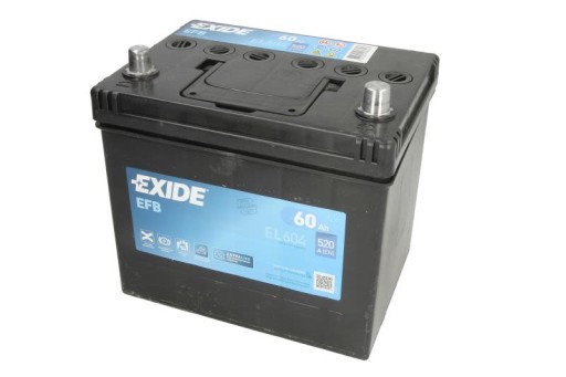 Акумулятор EXIDE 12V 60Ah / 520A START & STOP P+ - 1