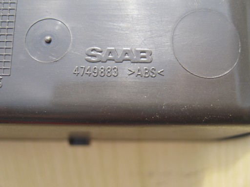 Saab 9-5 2,3 т полиця для попільнички 4749883 - 5