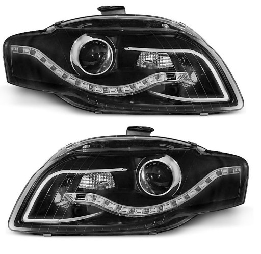 Reflektor Day light Line Led Diody Audi a4 b7 8e - 1