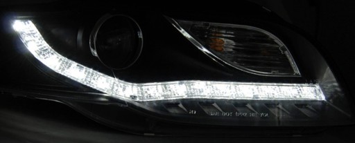 Фари лампи чорний Тюнінг Audi A4 b7 8E 2004 - - 4