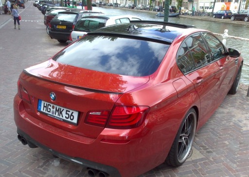 BMW 5 F10 perf спойлер Волан спойлер качество!!! - 5