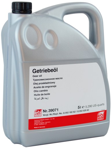 FEBI фільтр + масло для коробки DSG VW PASSAT B6 B7 B8 - 5