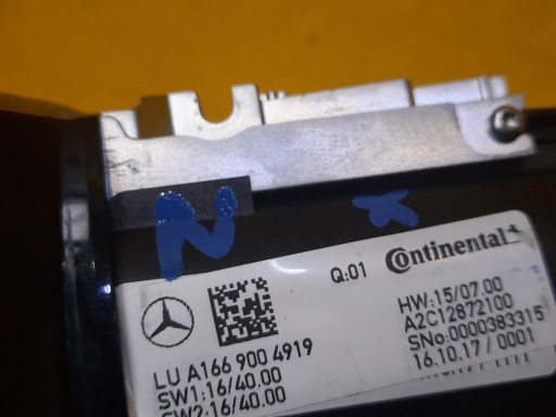 Mercedes W166 W190 W205 панель IDRIVE a1669004919 - 8