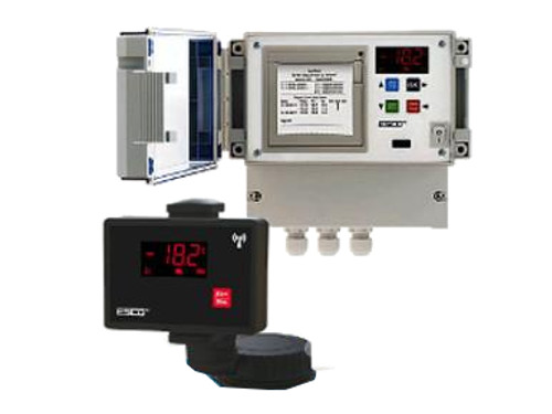 регистратор температуры с принтером dr202 + панель - 1