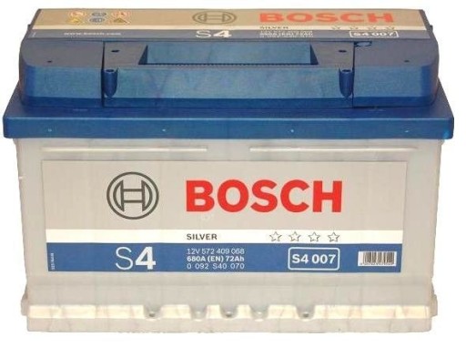 BOSCH S4 72AH 680A P+ - 1