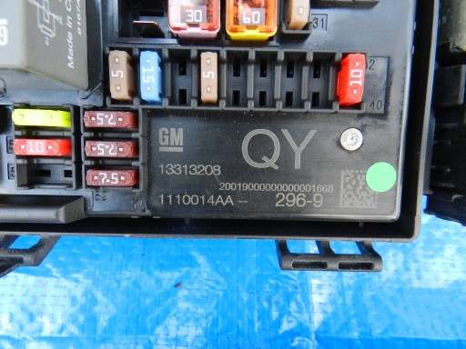 OPEL-запчасти Astra J коробка модуль BSI 13313208 QY - 4