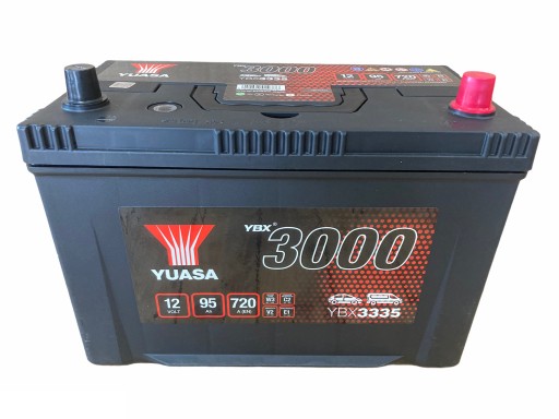 Akumulator Yuasa 12V 95Ah 720A P+ YBX3335 - 7