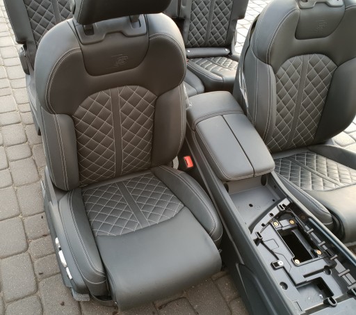 Fotele kanapa skóra Audi SQ7 Q7 4M komplet 15-19r - 7