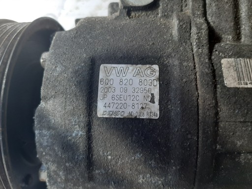 КОМПРЕСОР КОНДИЦІОНЕРА DENSO 6Q0820803D - 2