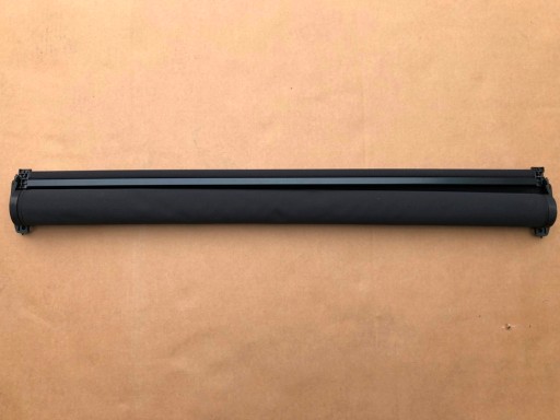 Рулонна штора козирок Люк Чорний Чорний задній для BMW 7409201 - 4