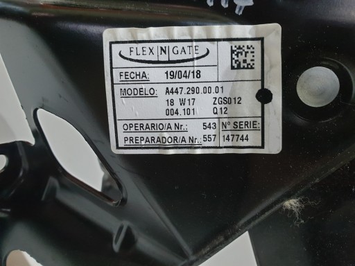 Педаль гальма зчеплення газу MERCEDES VITO W447 18R - 4