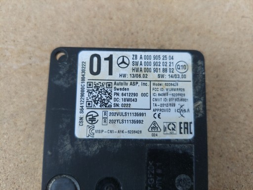 MERCEDES RADAR DISTRONIC A000902504 Q10 - 6