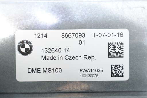 Комп'ютер контролер двигуна DME BMW I3 8667093 - 4