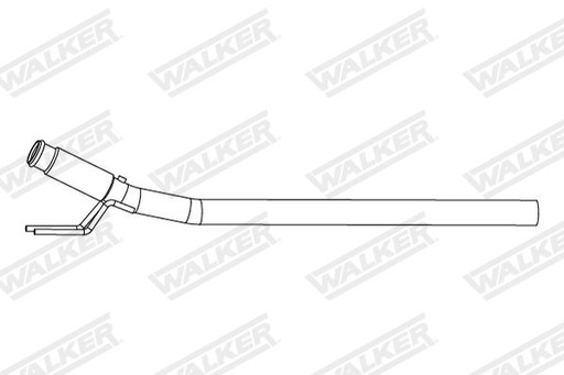 10953 WALKER ВИХЛОПНА ТРУБА ПЕРЕДНЯ VW MULTIVAN - 2