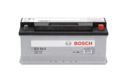 Akumulator Bosch 12V 88Ah 740A P+ S3012 - 1
