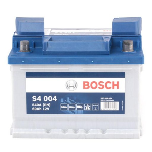 Акумулятор Bosch 60 Ah 12 V 540a - 1