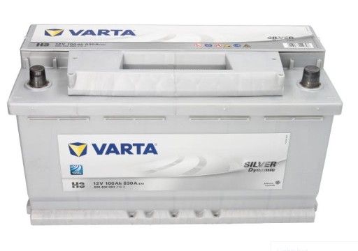 Аккумулятор Varta 100AH 830A 12V Silver Dynamic - 2