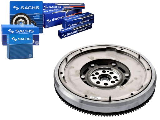 ДВОМАСОВЕ КОЛЕСО ЗЧЕПЛЕННЯ SACHS 2294 501 180 - 7