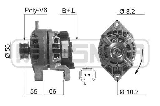 ERA ALTERNATOR 210223A - 2