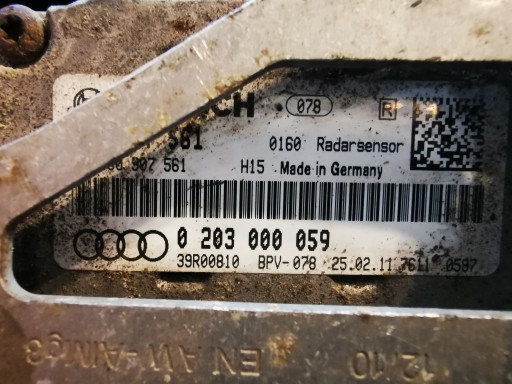 AUDI A6 C7 A7 радіолокаційний модуль DISTRONIC 4G0907561 - 2