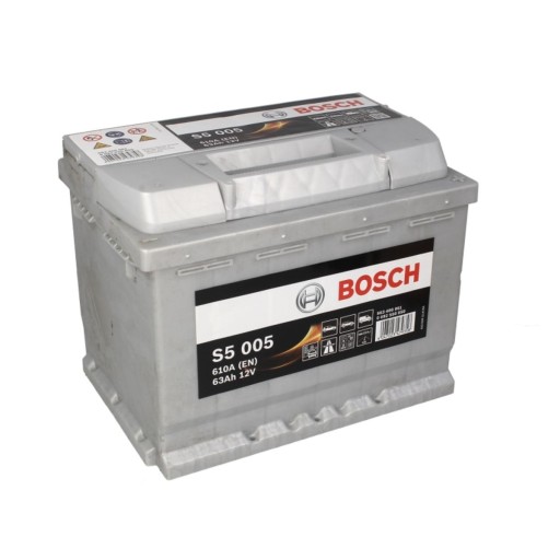 Аккумулятор BOSCH S5 63ah 610A P+ - 6