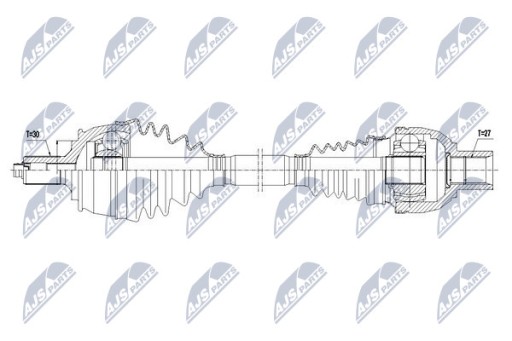 ПРИВОДНИЙ ВАЛ NPW-ME-114 NTY - 8