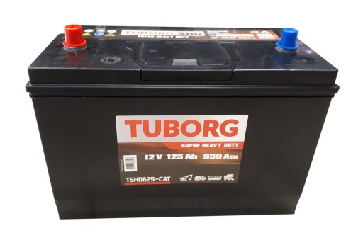 Акумулятор Tuborg SHD 12V 125AH 950A TSHD625-095 - 1