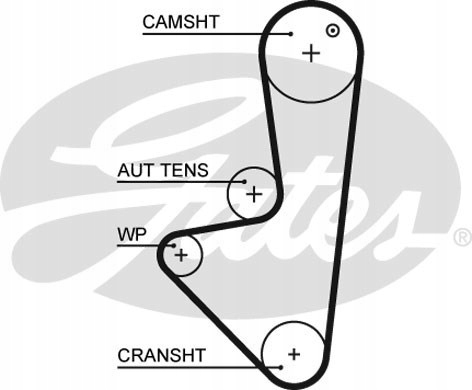 ПОРЯДОК КПЛ. GATES CITROEN, PEUGEOT 98- /100Z./ - 3