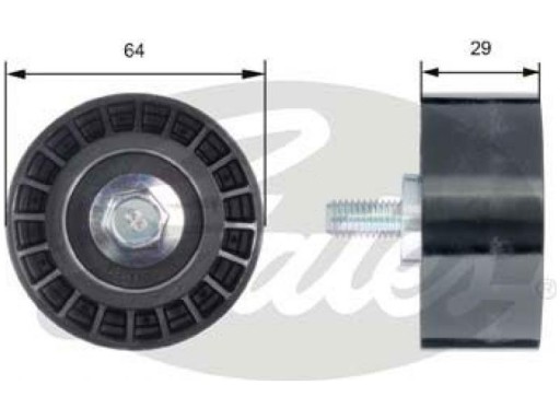 Направляючий / направляючий ролик, ремінь ГРМ GA - 3