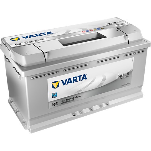 Батарея 12V 100ah 830a P + Varta Silver H3 - 1