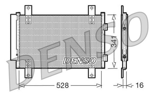 DENSO DCN21007 Skraplacz, klimatyzacja - 2