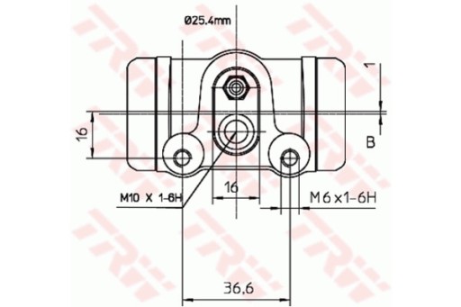 Гальмівний циліндр TRW BWL112 En Distribution - 4