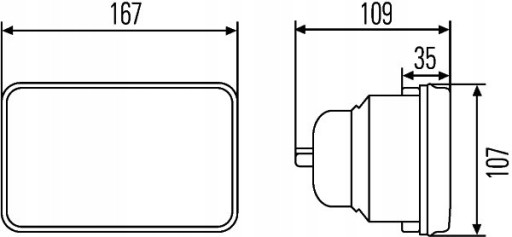 Hella 1Kb 003 177-061 комплект, фара дальнего света - 3