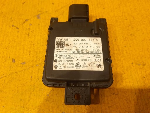 VW AUDI SEAT SKODA RADAR DISTRONIC 2Q0907686D - 3