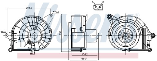 87500 NISSENS ПОВІТРОДУВКА - 5