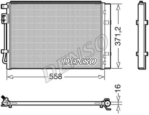 Chłodnica klimatyzacji Denso DCN41015 - 6