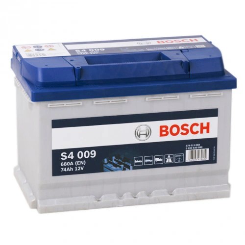 Аккумулятор 74AH 680A SILVER S4 L + BOSCH - 11