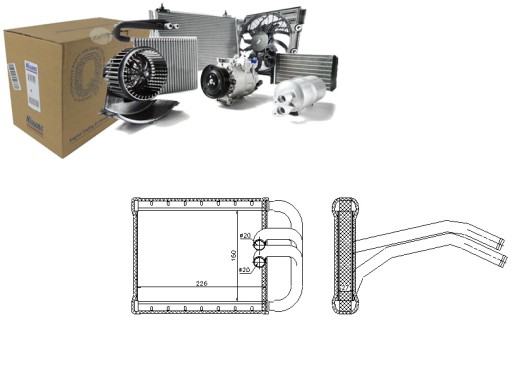 NISSENS ОБОГРЕВАТЕЛЬ KIA CARENS IV 1.6 GDI - 1