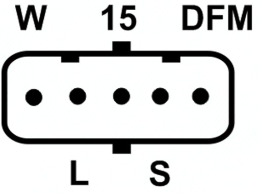 Генератор 24V Iveco 3.9 4.5 5.9 6.7 0124555005 - 5