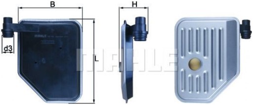 Knecht HX 156 гидравлический фильтр, автоматический skr - 2