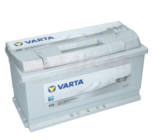 Аккумулятор 100AH/830a P+ H3 - VARTA SILVER DYNAMIC - 5