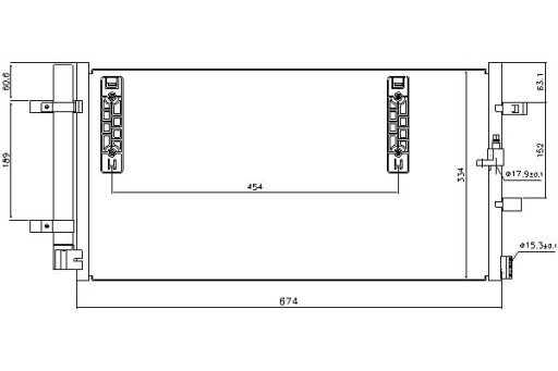 КОНДЕНСАТОР NISSENS 4G0260403A 8K0260403AF 4G0260401 - 2