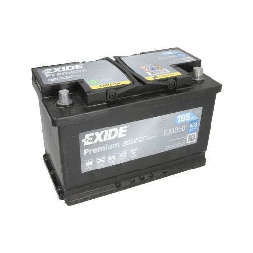 Стартовий акумулятор EXIDE EA1050 - 13