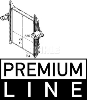 INTERCOOLER BEHR PREMIUM LINE MAHLE - 2