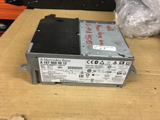 Mercedes GLE 167 CLA 118 NTG6 HEADUNIT 1679009912 - 1